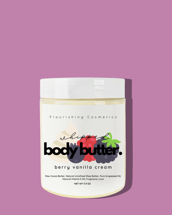 Berry Vanilla Cream Body Butter